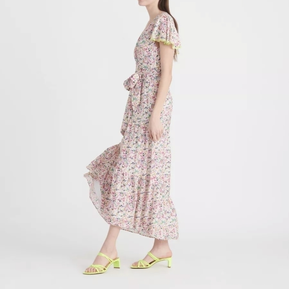 𝅺TANYA Taylor Liza Confetti Print Maxi Dress - Picture 4 of 11